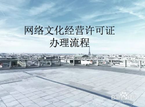 網絡文化經營許可證辦理全攻略 步驟與注意事項